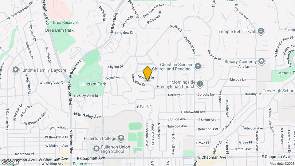 1232 Longview Dr Map and Location Details