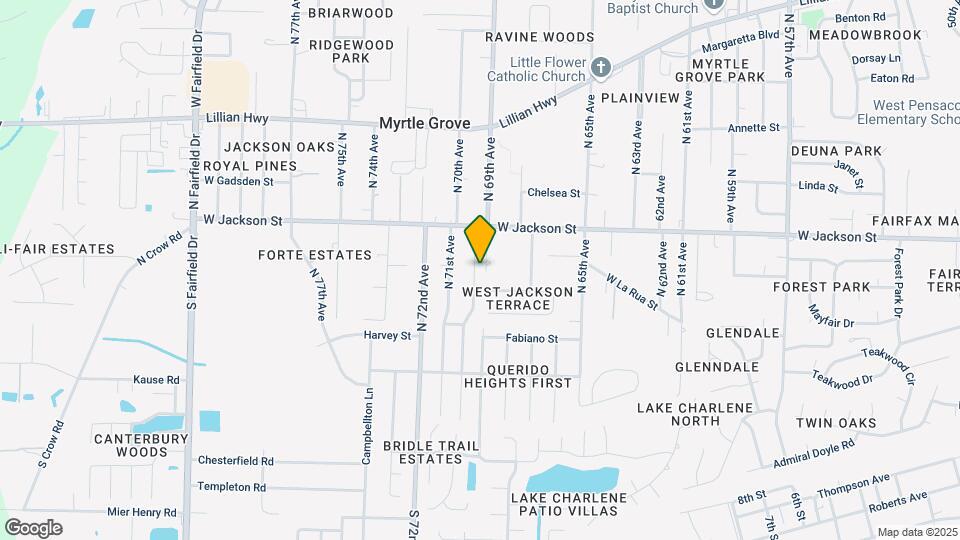 510 N 70th Ave Map and Location Details