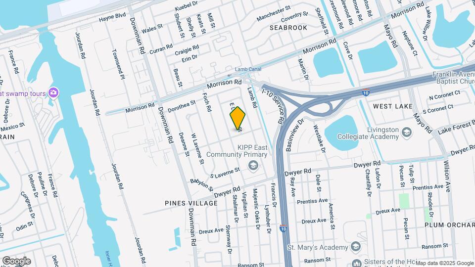 6900 E Laverne St Map and Location Details