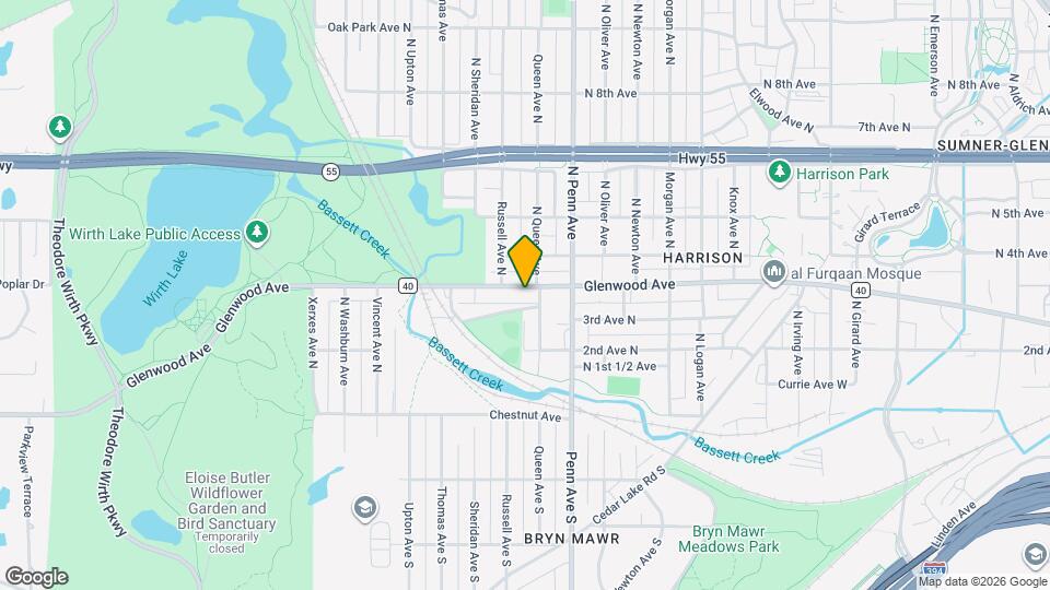 2309 Glenwood Ave Map and Location Details