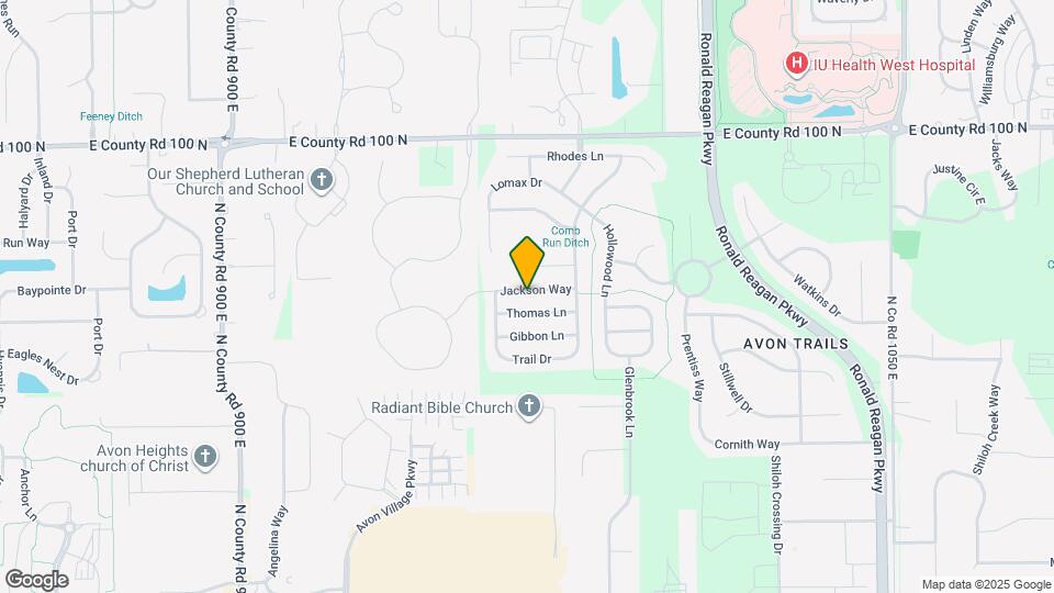 9701 Jackson Way Map and Location Details