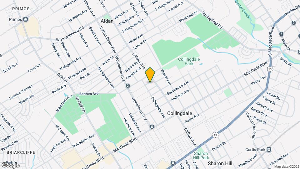 814 Pitman Ave Map and Location Details