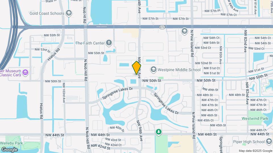 9418 NW 49th Pl Map and Location Details