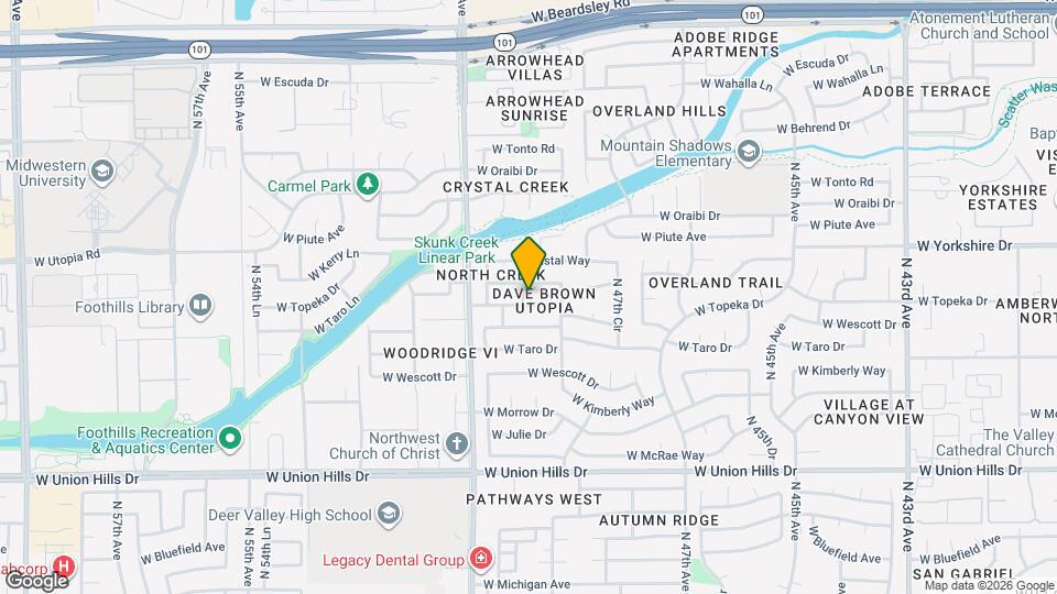 4836 W Topeka Dr, Unit 2 Mapa y Detalles de la Ubicación