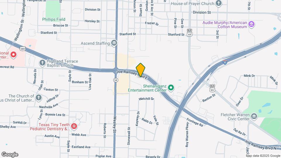 2505 Ridgecrest Rd Map and Location Details