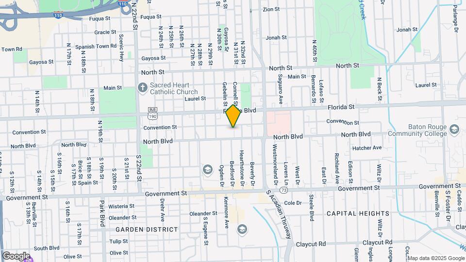 3021 North Blvd Map and Location Details