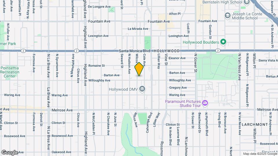 908 Wilcox Ave Map and Location Details