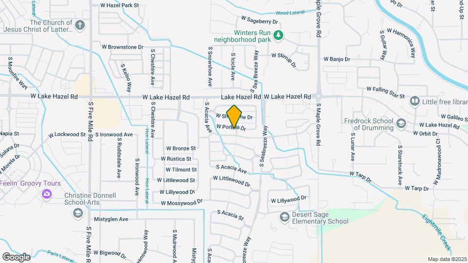 9597 W Portola Dr Map and Location Details