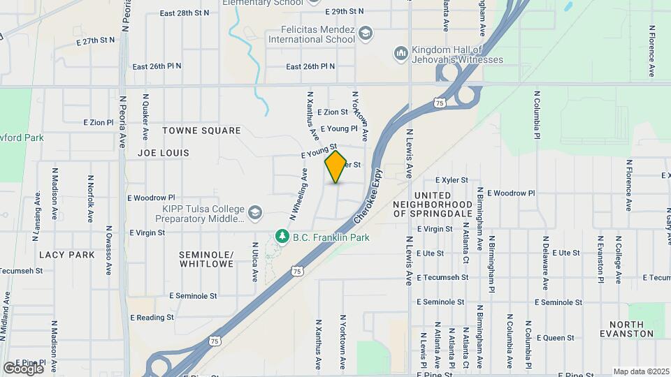 2018 E Woodrow Ct Map and Location Details