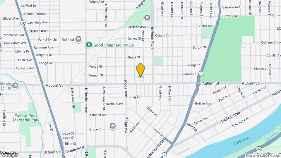 1516 Price St Map and Location Details