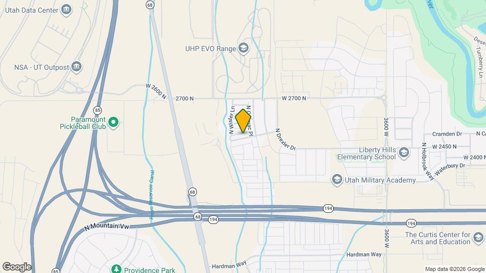 4431 W Glendon Dr Map and Location Details