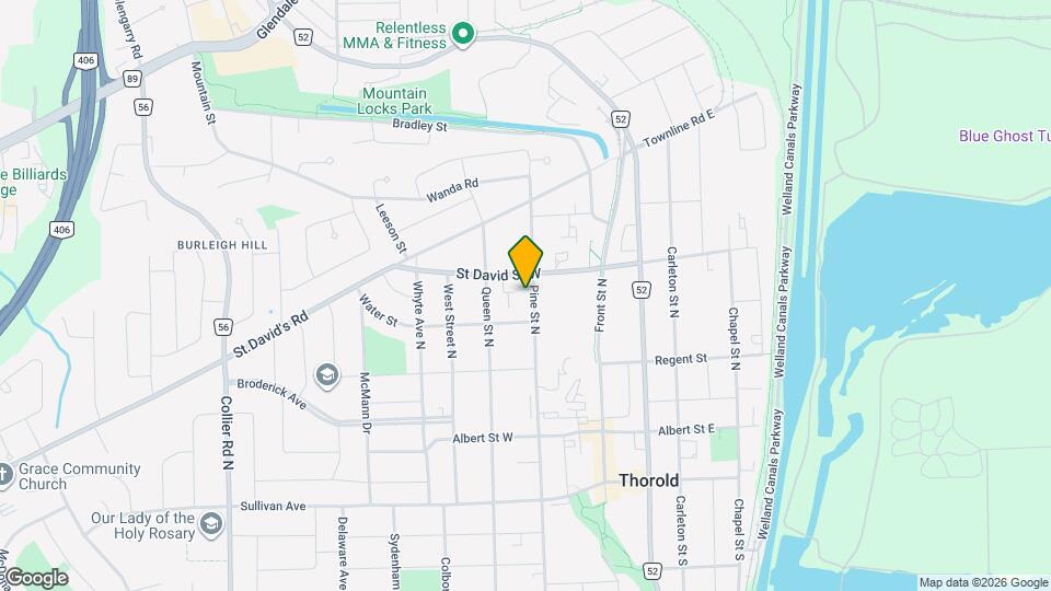 63 Pine St N Map and Location Details