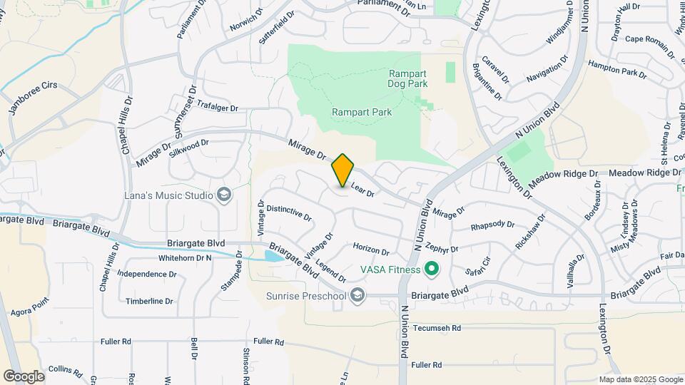 2526 Elite Terrace Map and Location Details