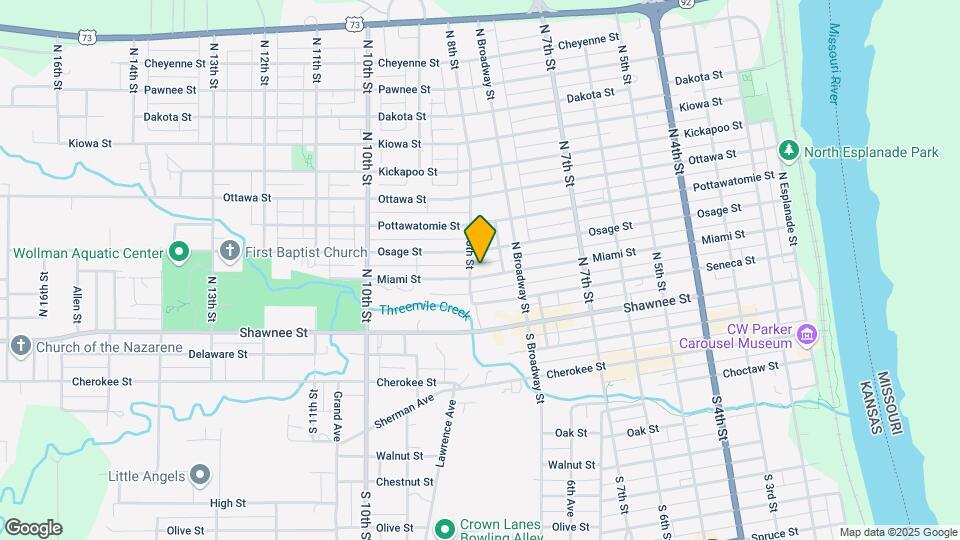 784 Miami St Map and Location Details