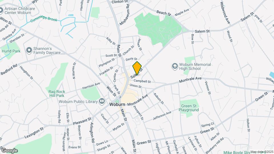 27 Salem St Map and Location Details