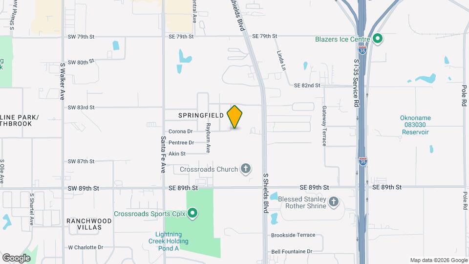 8520 Wakefield Dr Map and Location Details