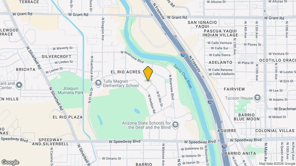 1337 W El Rio Dr Map and Location Details