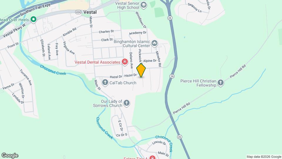 712 Pickwick Dr Map and Location Details