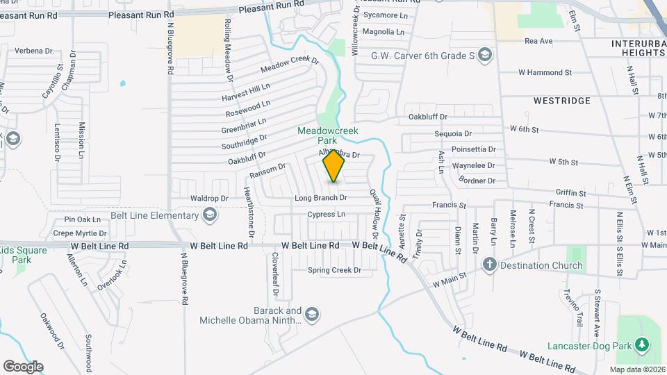 610 Canvas Ct Map and Location Details