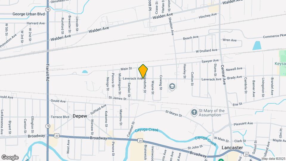 85 Laverack Ave Map and Location Details