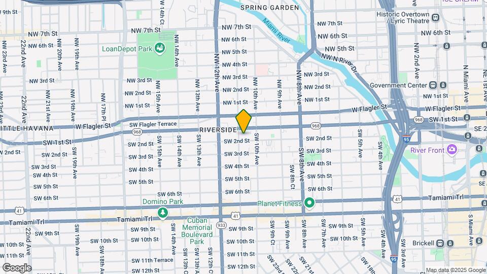 1053 SW 2nd St Map and Location Details