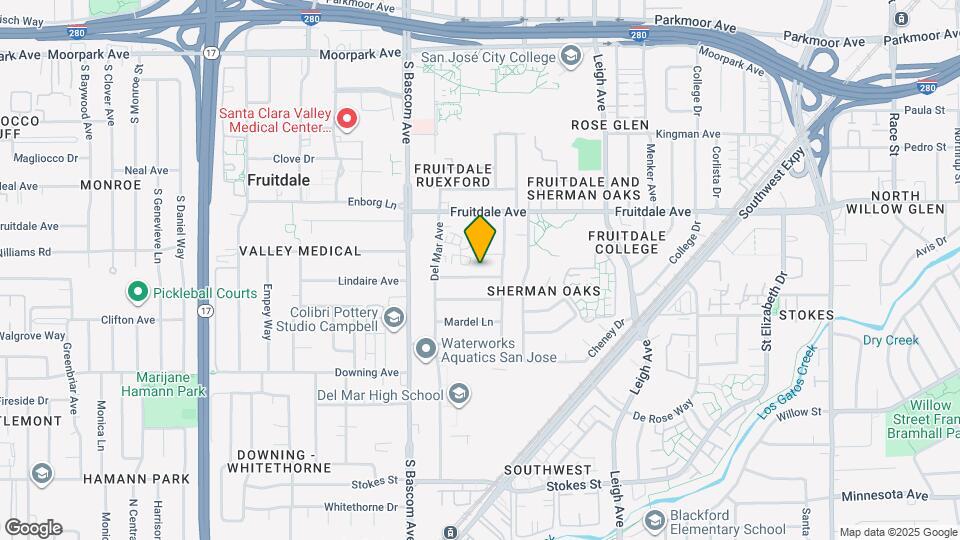 2045 Lynnhaven Dr Map and Location Details