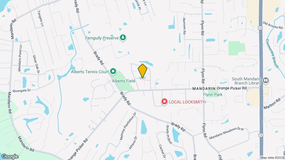 2244 Staggerbush Dr Map and Location Details