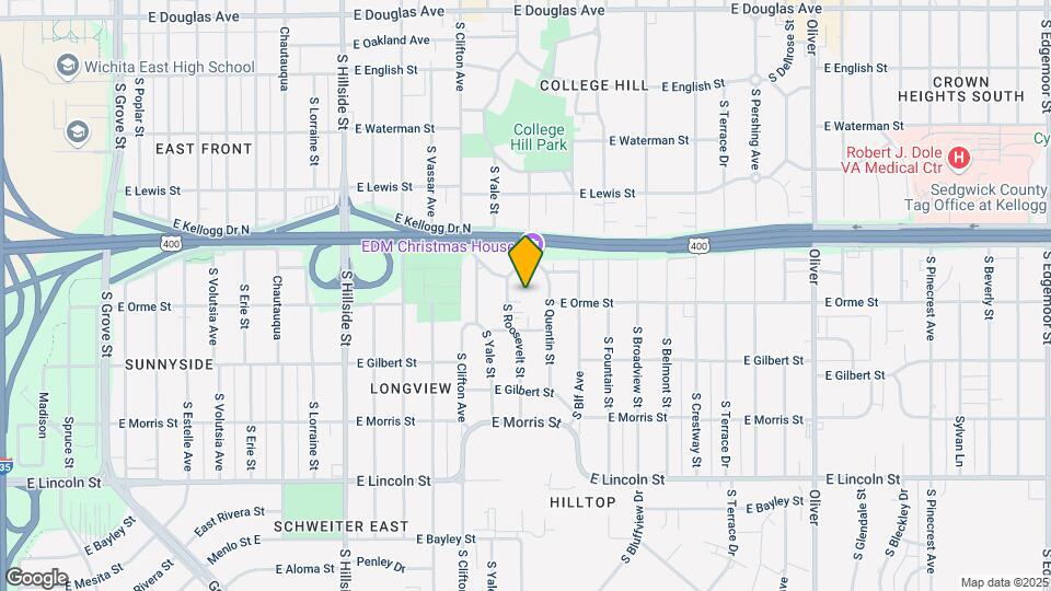 540-550 S Roosevelt Map and Location Details