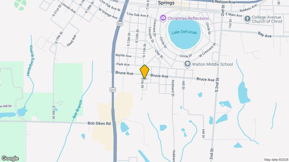 691 S 11th St Map and Location Details