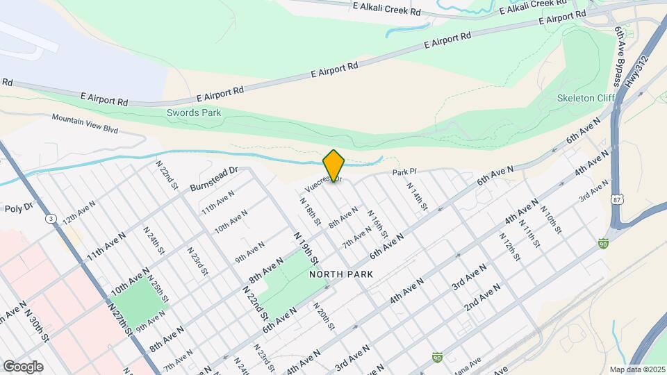 937 N 17th St, Unit B Mapa y Detalles de la Ubicación