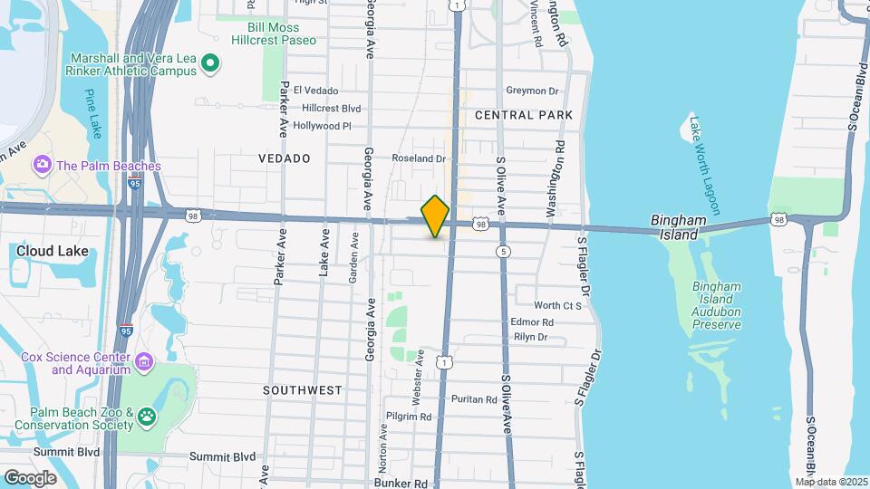 416 Malverne Rd Map and Location Details