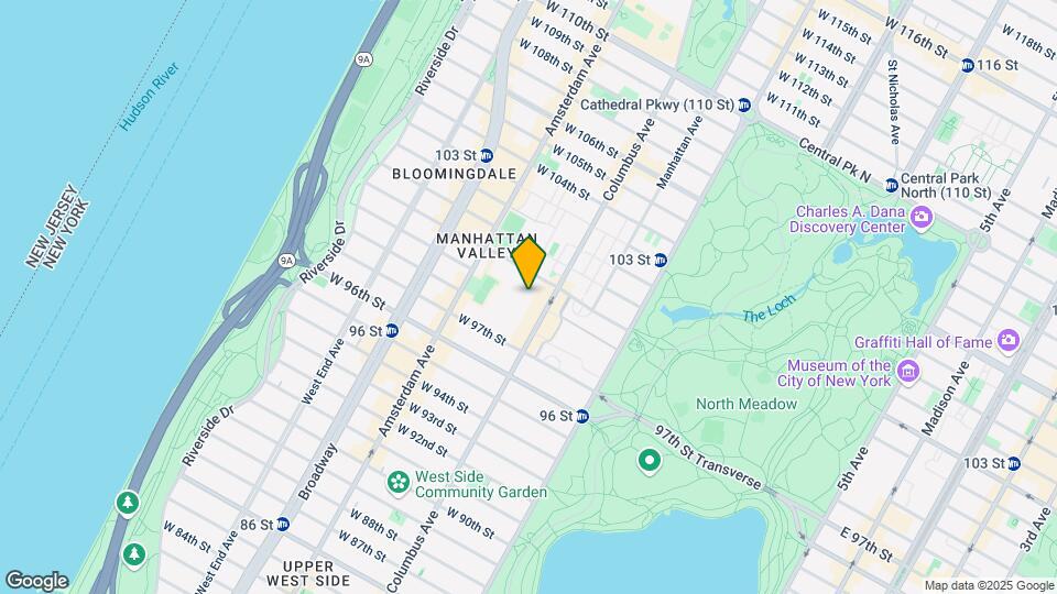 792 Columbus Ave-Unit -12F Map and Location Details