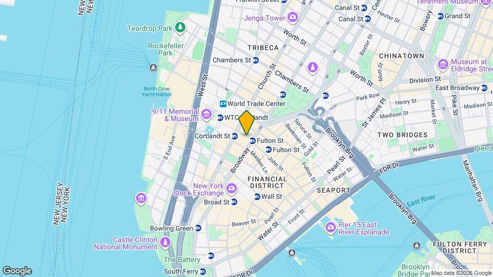 7 Dey St-Unit -23H Mapa y Detalles de la Ubicación