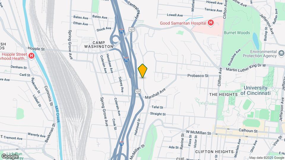 2869 W McMicken Ave, Unit 1 Map and Location Details