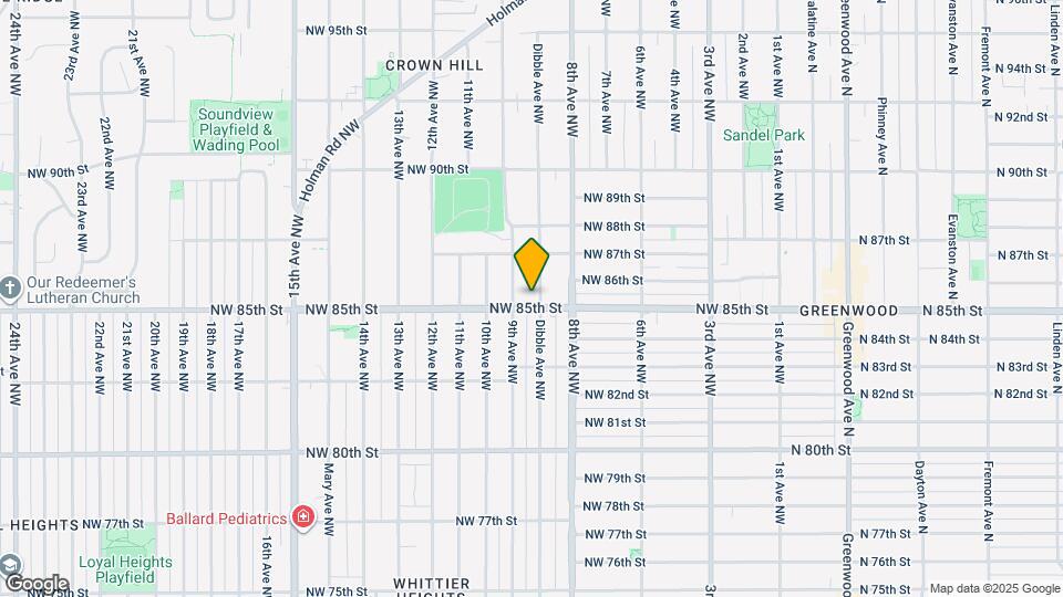 852 NW 85th St Map and Location Details