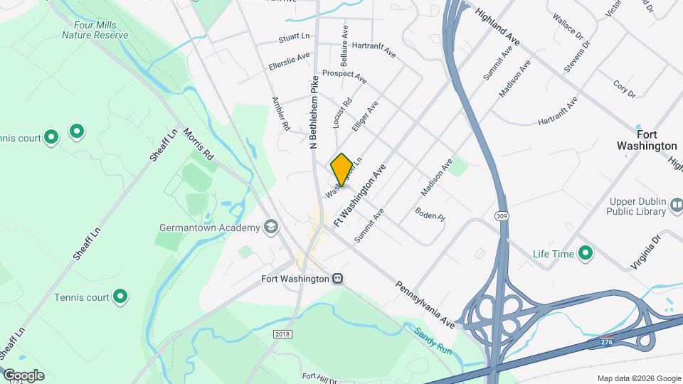 901 Montgomery Ave Map and Location Details