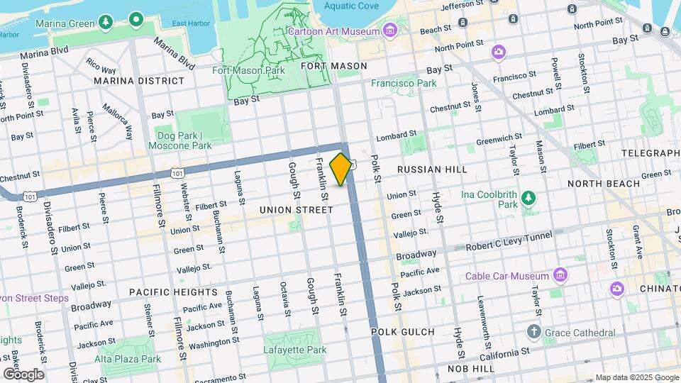 1535 Filbert St Map and Location Details