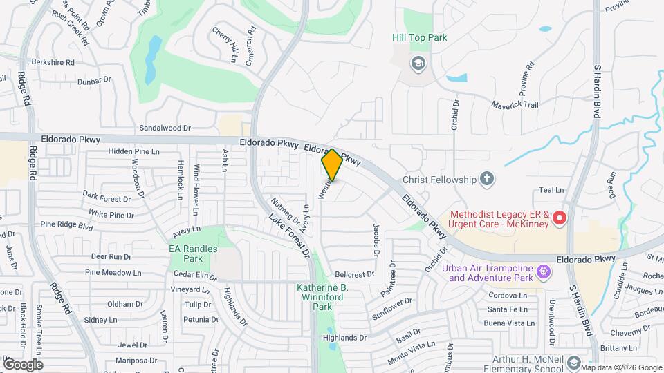 3105 Westview Dr Map and Location Details