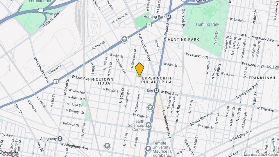 3734 N Sydenham St Map and Location Details