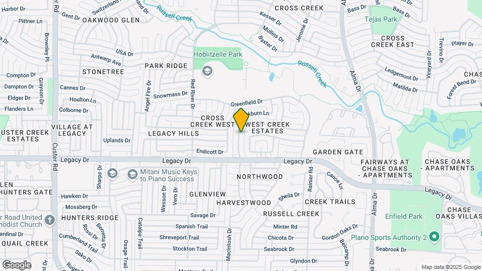 7100 Amethyst Ln Mapa y Detalles de la Ubicación