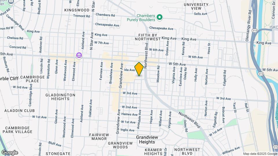 1344 Thornwood Pl Map and Location Details