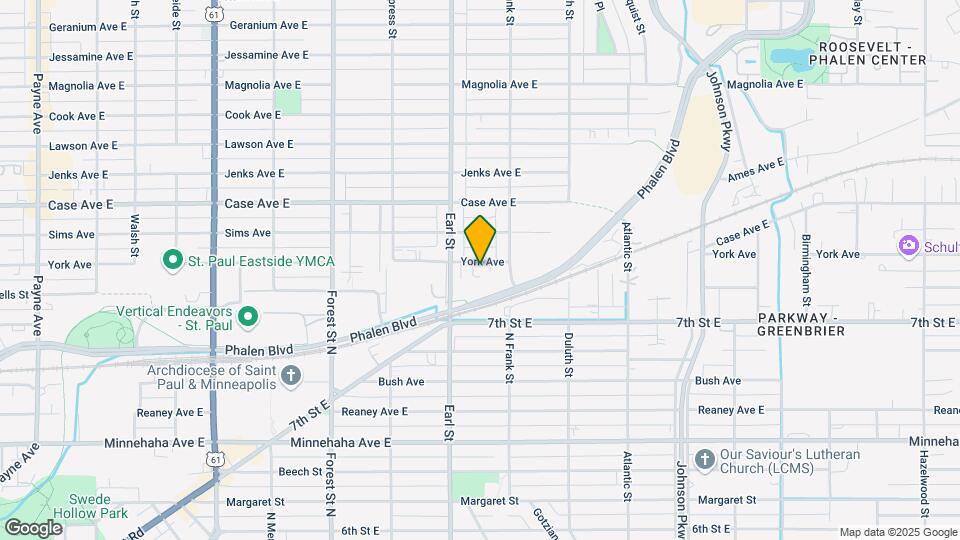 1086 York Ave Map and Location Details
