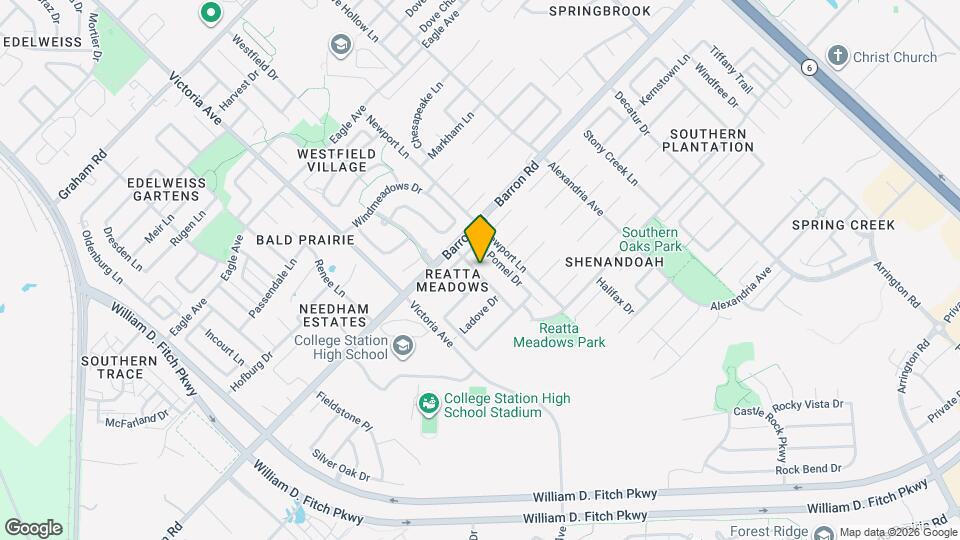 4009 Reatta Ln Map and Location Details