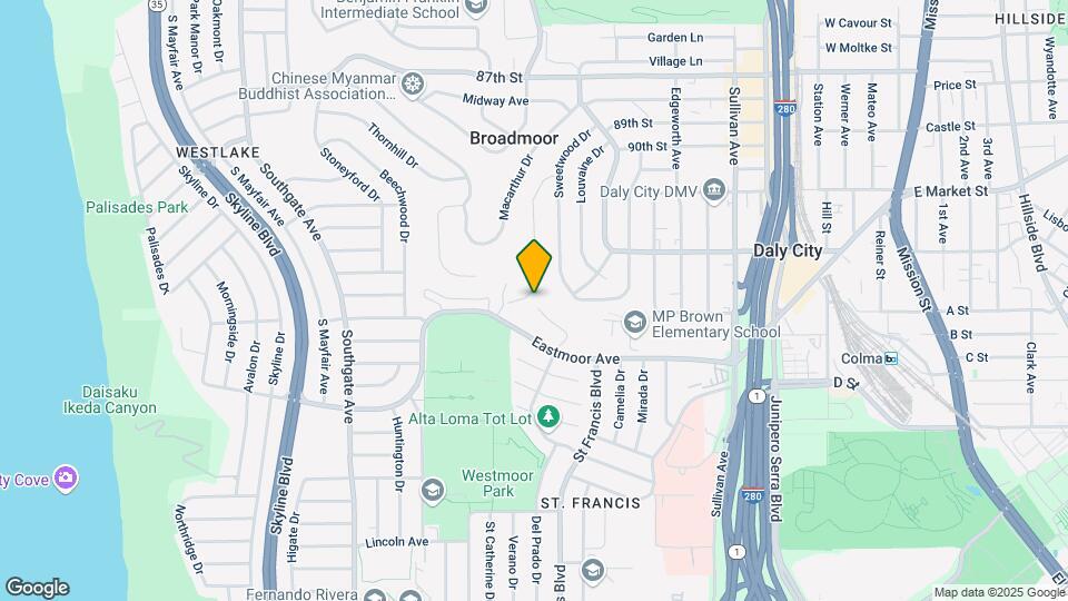 1063 Gilman Dr Map and Location Details