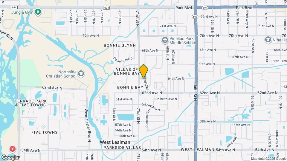 6398 Woodland Blvd Map and Location Details