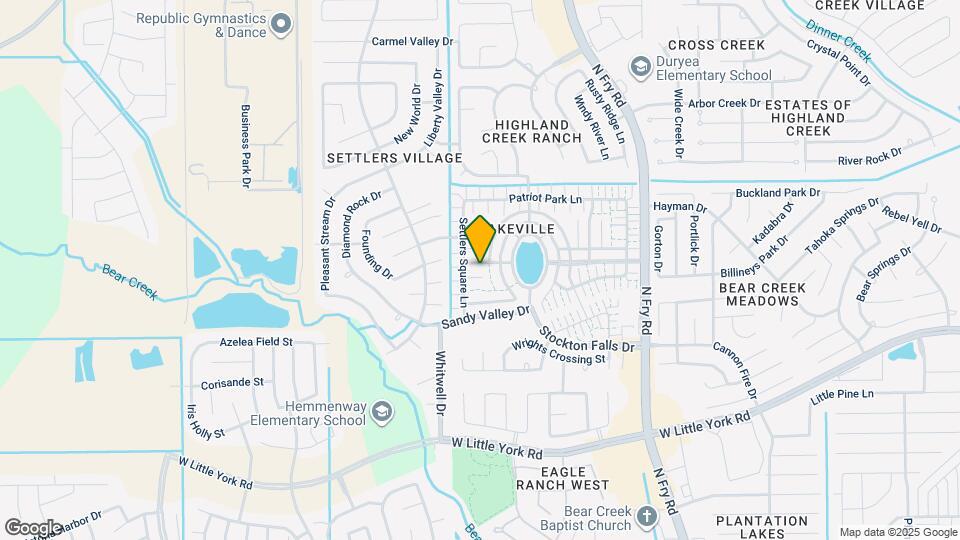 20910 Hall Colony Ct Map and Location Details