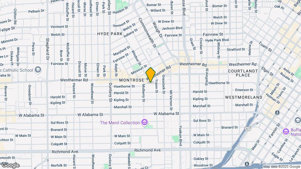 1423 Hawthorne St Map and Location Details