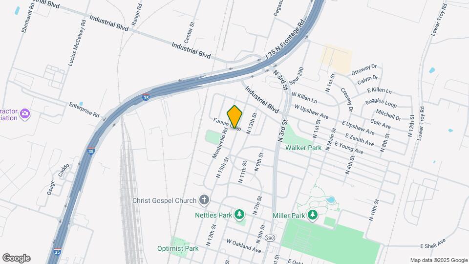 2408 N 15th St Map and Location Details