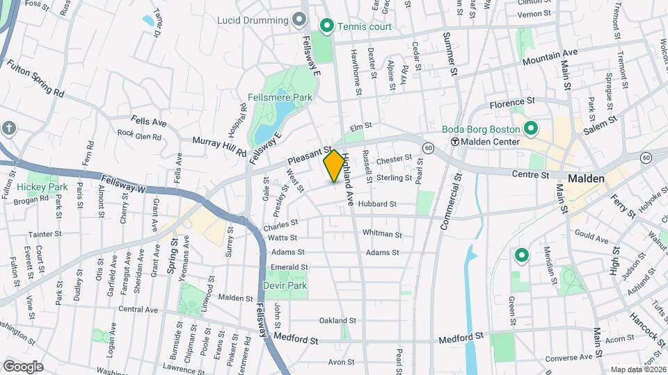 1 Wentworth Ter Map and Location Details