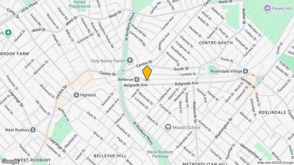 305 Belgrade Ave, Unit 3L Map and Location Details